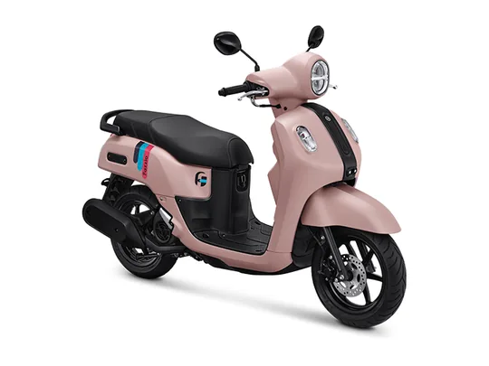 Yamaha Fazzio 125 cc in Pink Mauve; model reference, not a photo of the rental unit